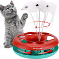 Interactive Cat Roller Track & Catnip Spinner